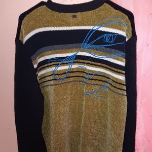 Echo sweater black and kaki size XL